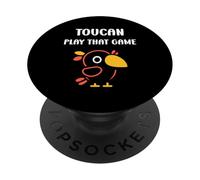 Humor Animals Toucan toco Simple Bird Play Toucan PopSockets PopGrip Adhesivo