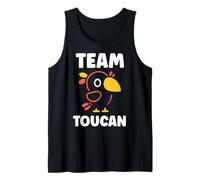 Humor animals toucan toco simple bird Team toucan Camiseta sin Mangas