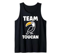 Humor animals toucan toco simple bird Team toucan Camiseta sin Mangas