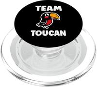 Humor Animals Toucan toco Simple Bird Team Toucan PopSockets PopGrip para MagSafe