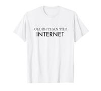 Humor Antiguo Que Internet Divertido Gen X Envejecimiento Camiseta