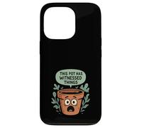 Humor Asesino de Plantas Pulgar Negro Divertido Caos Botánico Carcasa para iPhone 13 Pro