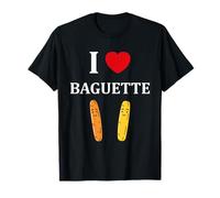 Humor Baguettes de pan lindo Francia Baguette Camiseta