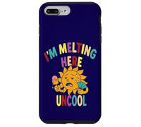 Humor Canicule - sol rigolo calor clima canicular Carcasa para iPhone 7 Plus/8 Plus