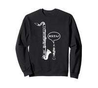 Humor Clarinetista Papá Divertido de Clarinete Bajo Piccolo Sudadera
