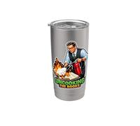Humor contable Uncooking The Books Vaso térmico de acero inoxidable de doble pared