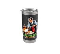 Humor contable Uncooking The Books Vaso térmico de acero inoxidable de doble pared