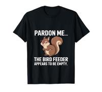 Humor de ardilla Pardon Me para los amantes de los animales Camiseta
