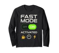 Humor de ayuno Intermitente 16 8 Ventana 20 4 Guerrero más rápido Manga Larga