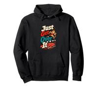 Humor de Carreras de obstáculos de Dibujos Animados de Just Get Over It Sudadera con Capucha