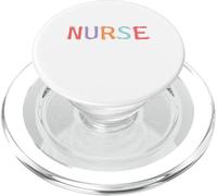 Humor de enfermería It's Me Hi I'm The Nurse RN ER NICU LPN PopSockets PopGrip para MagSafe
