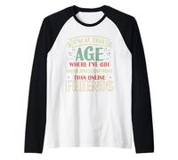 Humor de envejecimiento divertido Más recetas Retiro Cotización Jubilación Camiseta Manga Raglan
