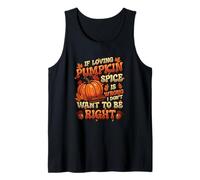 Humor de Especias de Calabaza I Love Pumpking Pice Camiseta sin Mangas