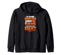 Humor de Especias de Calabaza I Love Pumpking Pice Sudadera con Capucha
