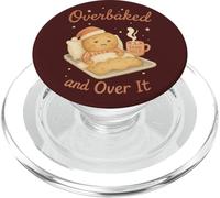 Humor de Galletas navideñas sobrehorneadas y sobre él PopSockets PopGrip para MagSafe