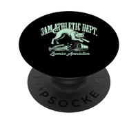Humor de Gato de la Asociación Zoomies de Athletic Dept PopSockets PopGrip Adhesivo