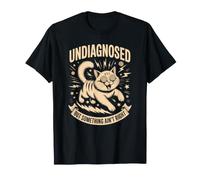Humor de Gato sin diagnosticar Pero Algo no es Correcto Camiseta