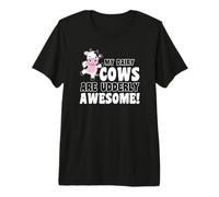 Humor de Granja Mis Vacas lecheras Son Vacas increíbles ubres Camiseta Premium