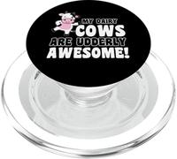 Humor de Granja Mis Vacas lecheras Son Vacas increíbles ubres PopSockets PopGrip para MagSafe