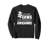 Humor de Granja Mis Vacas lecheras Son Vacas increíbles ubres Sudadera