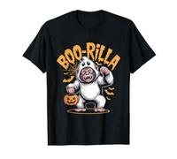 Humor de Halloween Boo-Rilla Ghostly Gorilla Camiseta gráfica económica