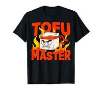 Humor de Karate Vegano de Tofu Master Angry Ninja Camiseta