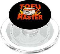 Humor de Karate Vegano de Tofu Master Angry Ninja PopSockets PopGrip para MagSafe