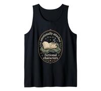 Humor de Lectura para Amantes de los Libros para fanáticos de la ficción y soñadores Camiseta sin Mangas