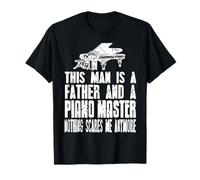 Humor de Padre Pianista Que No Teme a Nada Camiseta