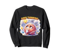 Humor de Pensamiento Profundo del Cerebro Curioso Sudadera