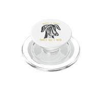 Humor de Perro Divertido Mutts & Coffee That's All I Need PopSockets PopGrip para MagSafe