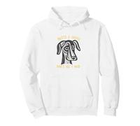 Humor de Perro Divertido Mutts & Coffee That's All I Need Sudadera con Capucha