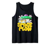Humor de tormenta de Nieve alienígena arado Espacial Camiseta sin Mangas