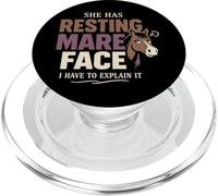 Humor del Caballo Humor Propietario de Caballos experimentado Puedo Leer Caballos PopSockets PopGrip para MagSafe