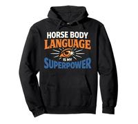 Humor del Caballo Humor Propietario de Caballos experimentado Puedo Leer Caballos Sudadera con Capucha