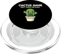 Humor del Juego Don't Touch The Plant Too Late PopSockets PopGrip para MagSafe