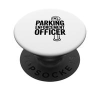 Humor del Oficial de Control de estacionamiento para los Agentes de la Ley PopSockets PopGrip Adhesivo