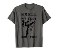 Humor del Taekwondo Huele mis pies Camiseta