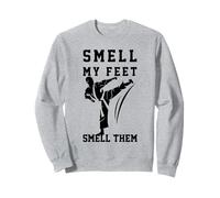 Humor del Taekwondo Huele mis pies Sudadera