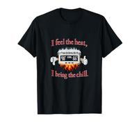 Humor del termostato HVAC Siento Que el Calor trae el frío Camiseta