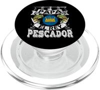 Humor Día del Padre Regalo Pesca Papá El Rey Pescador Papa PopSockets PopGrip para MagSafe