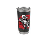 Humor divertido, «Ánimo, que esto va a peor», sarcasmo Vaso térmico de acero inoxidable de doble pared