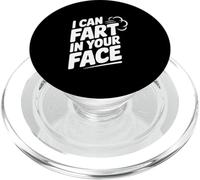 Humor Divertido con Texto en inglés I Can Fart In Your Face PopSockets PopGrip para MagSafe