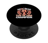 Humor Divertido de Bead Tug of War Champion PopSockets PopGrip Adhesivo