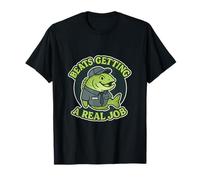 Humor Divertido de Caza de Pesca supera a Conseguir un Trabajo Real Camiseta
