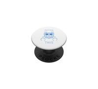 Humor Divertido de Fetch This Dog Yorkshire Terrier escocés PopSockets PopGrip Adhesivo
