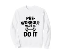Humor Divertido de Gimnasio Antes del Entrenamiento me Hizo Hacerlo Sudadera