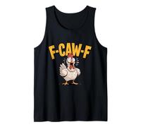 Humor Divertido de Grito de Pollo F-Caw-F Camiseta sin Mangas