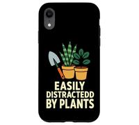 Humor Divertido de jardinería Que se distrae fácilmente con Las Plantas Carcasa para iPhone XR