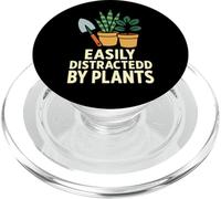 Humor Divertido de jardinería Que se distrae fácilmente con Las Plantas PopSockets PopGrip para MagSafe